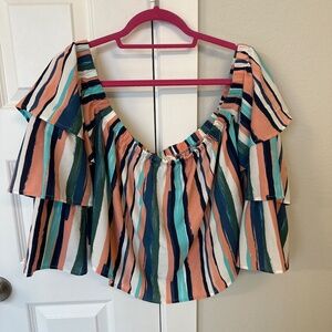 off the shoulder top